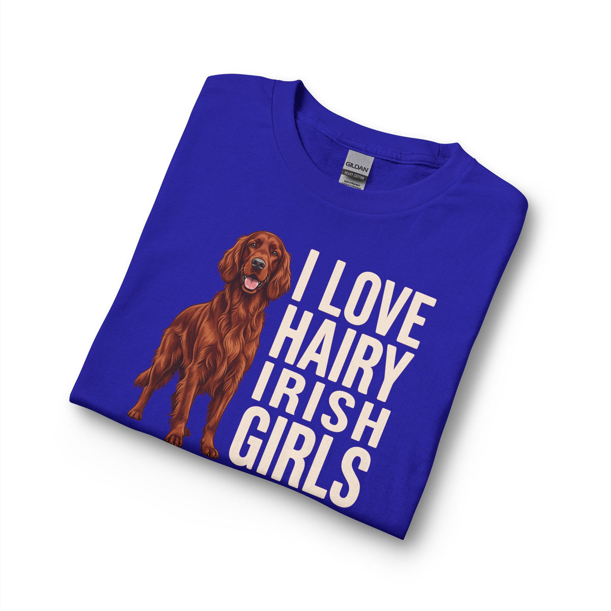 Irish Setter Hairy Girls Long Sleeve