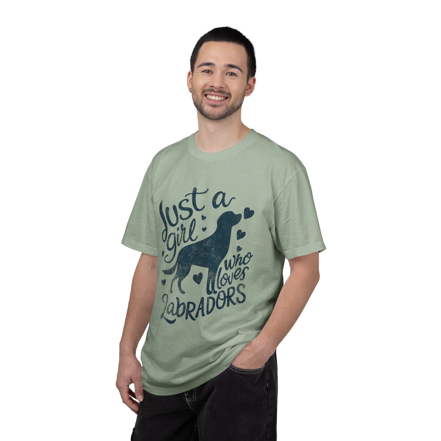 Girl Loves Labrador Premium Tee