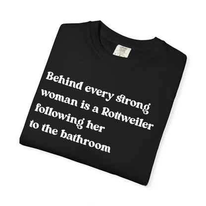 Rottweiler Strong Woman Premium Tee