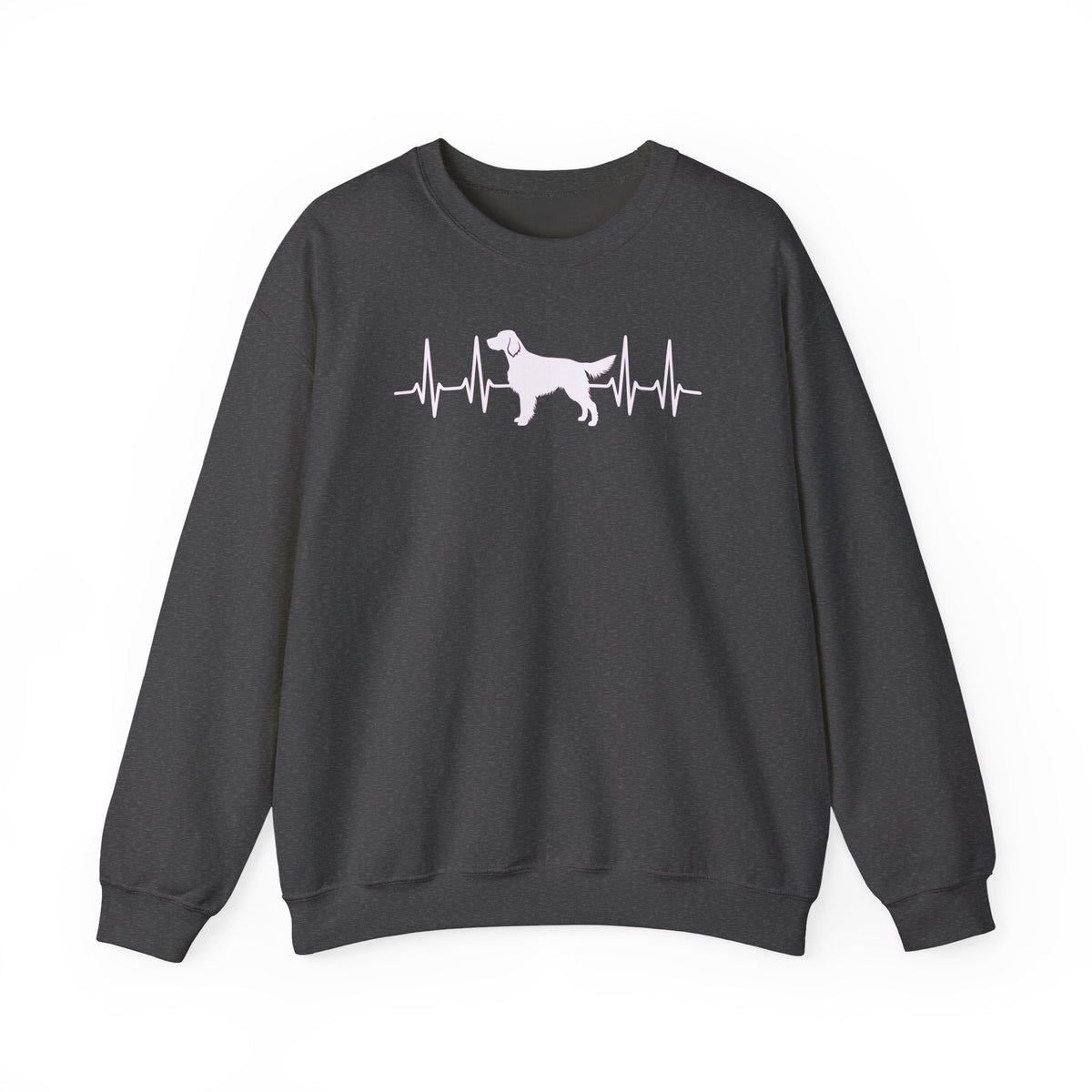 English Setter Heartbeat Crewneck Sweatshirt