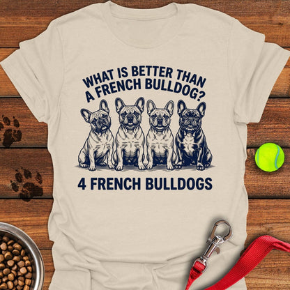 4 French Bulldog Natural