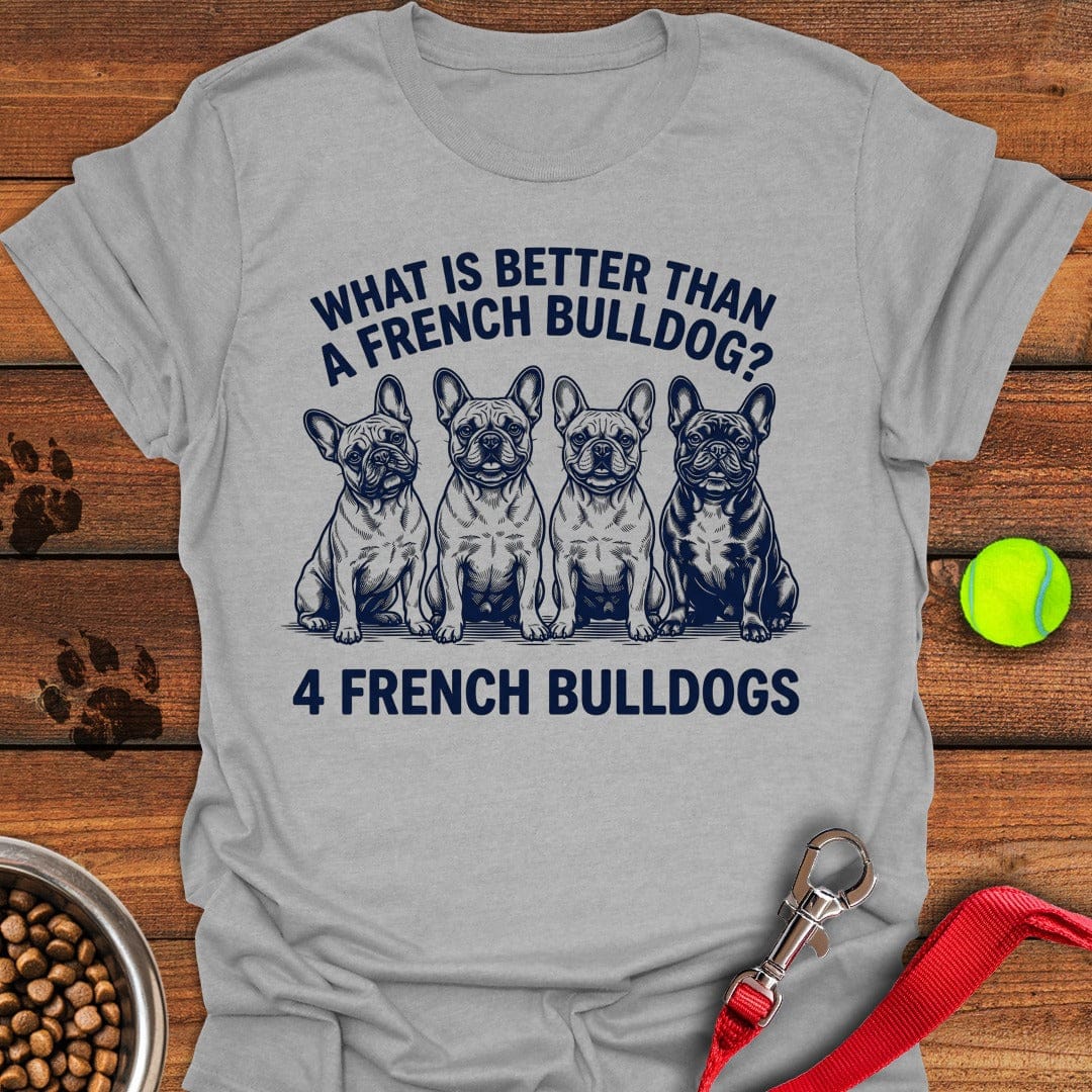 4 French Bulldog Sport Grey