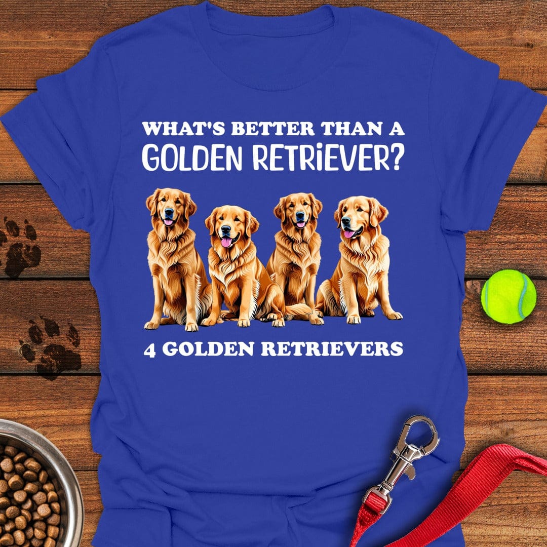 4 Golden Retrievers Royal