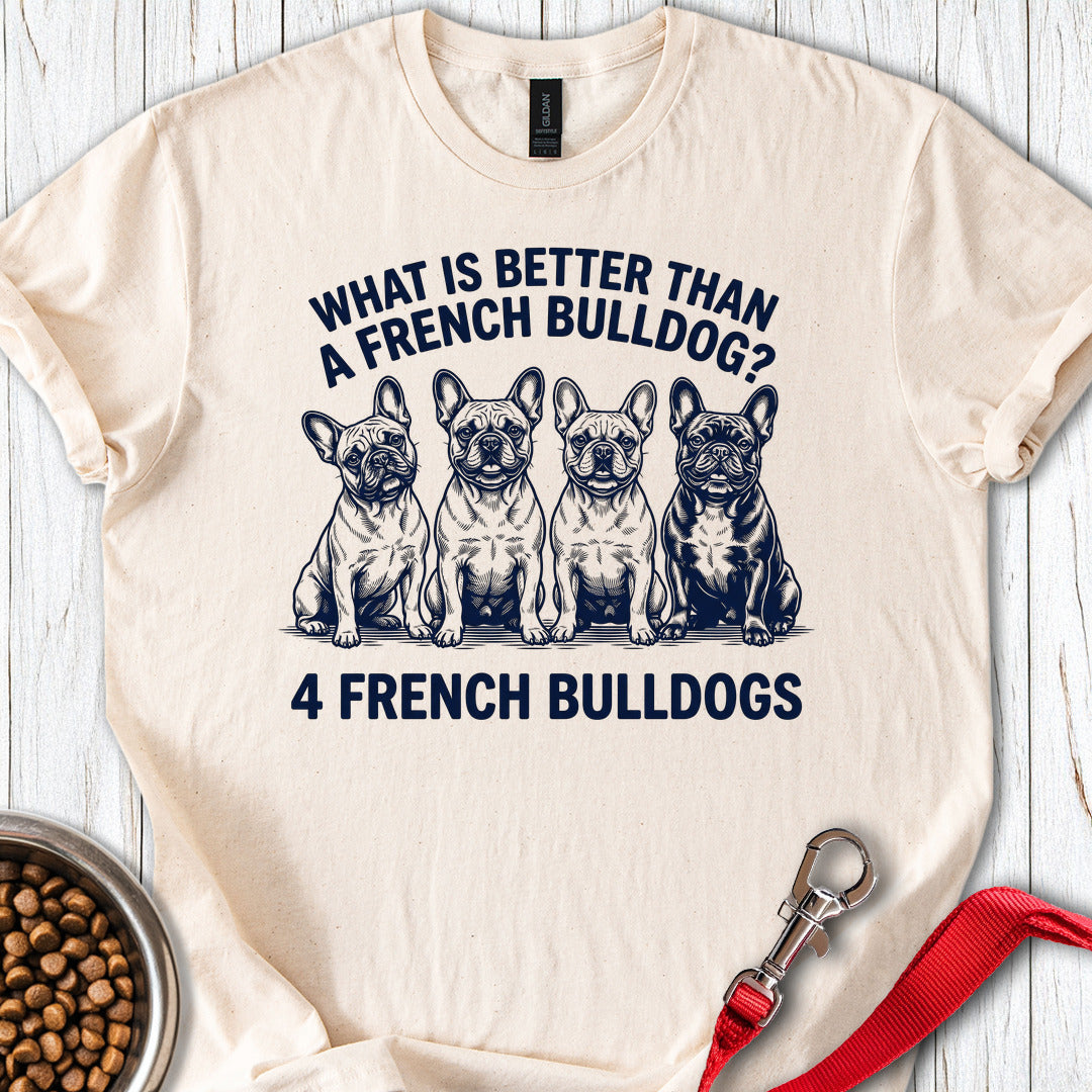 4 French Bulldog Natural