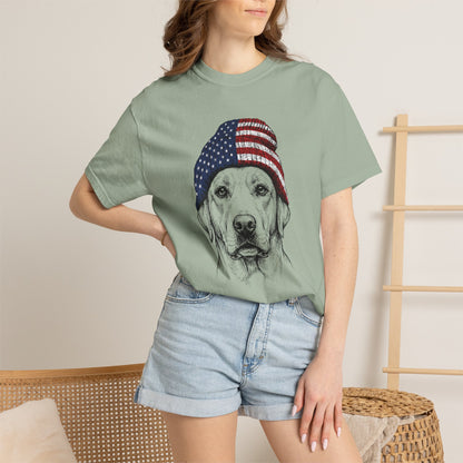 Labrador USA Beanie Premium Tee
