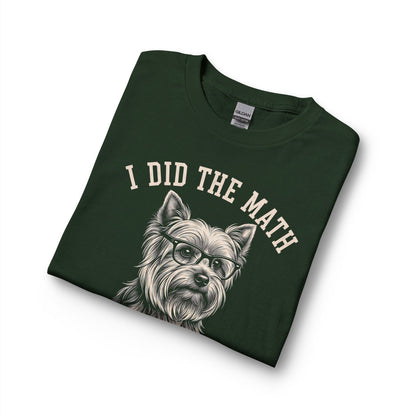 Yorkshire Terrier I Did The Math Long Sleeve