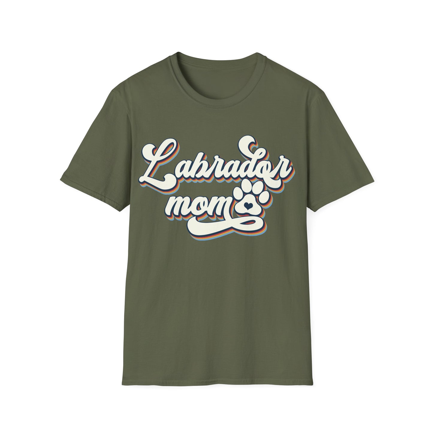 Labrador Mom Retro Tee