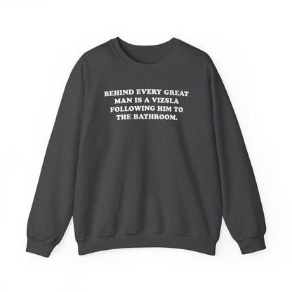 Great Man Vizsla Crewneck Sweatshirt