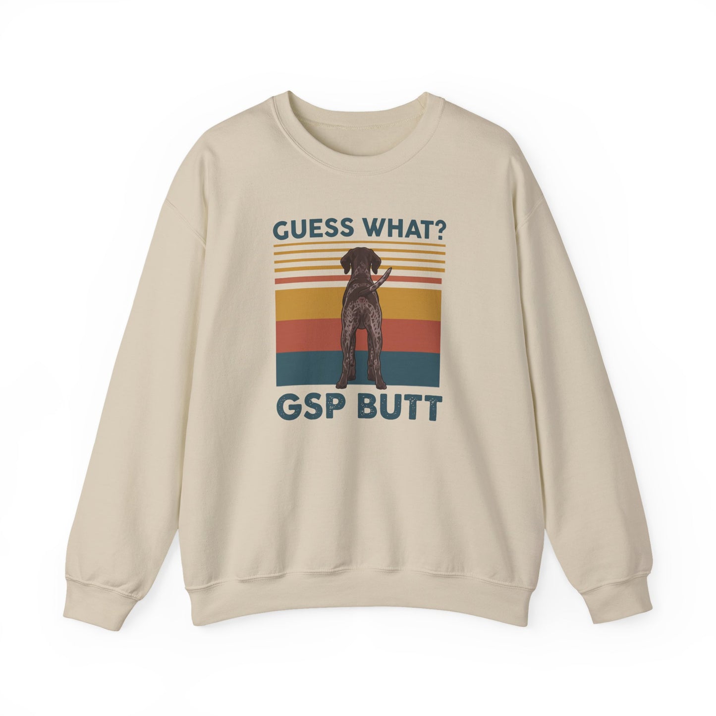 German Shorthaired Pointer Butt Crewneck Sweatshirt