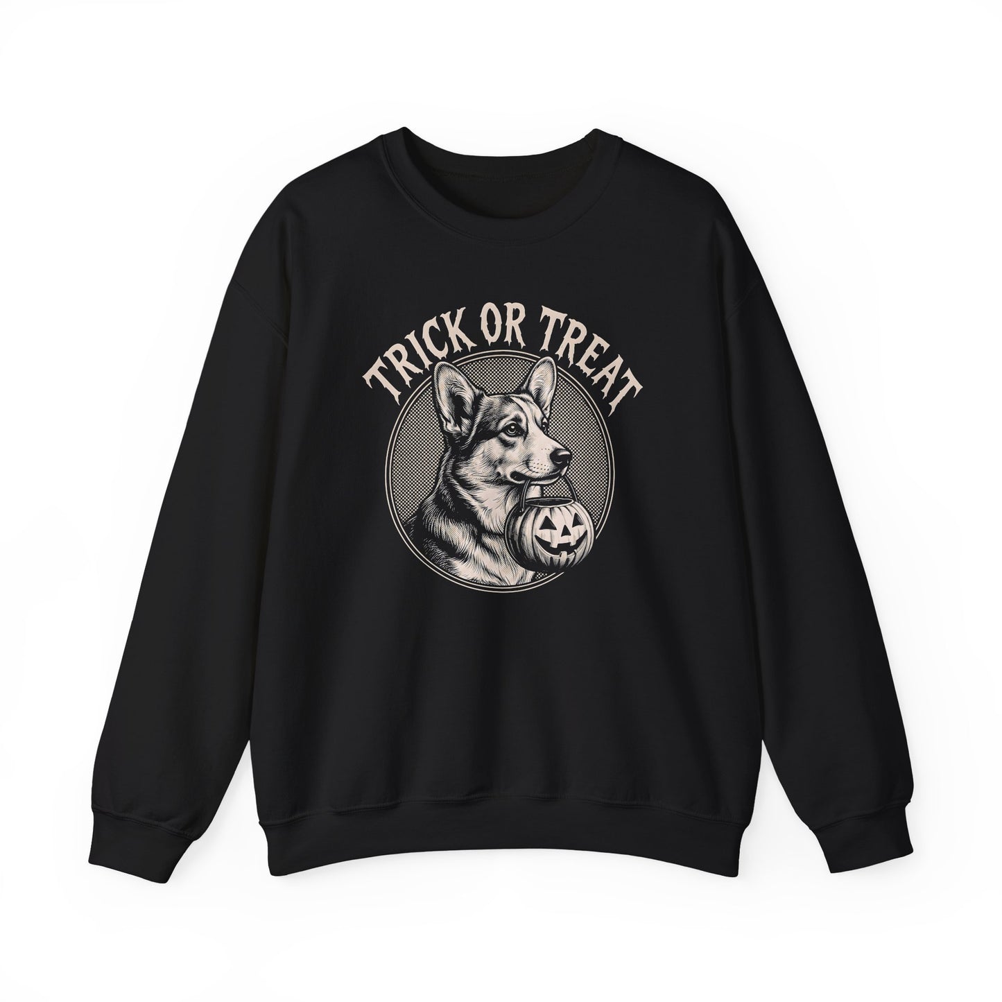 Cardigan Welsh Corgi Halloween Crewneck Sweatshirt
