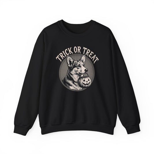 Cardigan Welsh Corgi Halloween Crewneck Sweatshirt