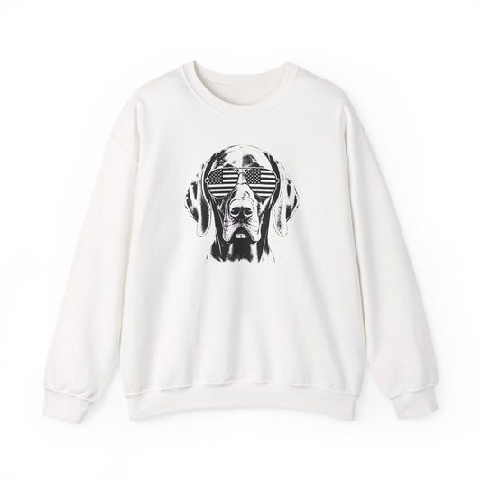 Vizsla Flag Shades Crewneck Sweatshirt