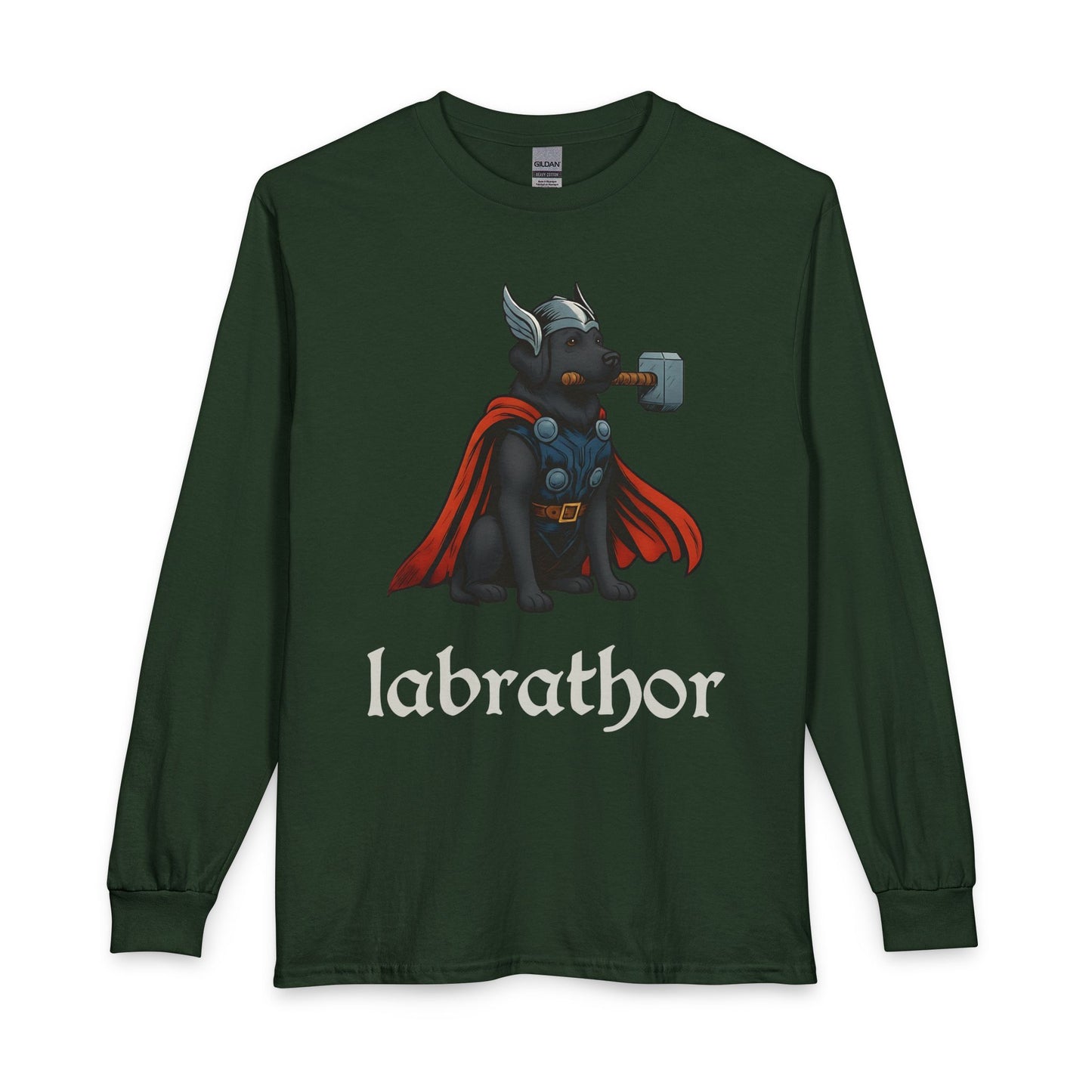 Labrathor Black Labrador Long Sleeve