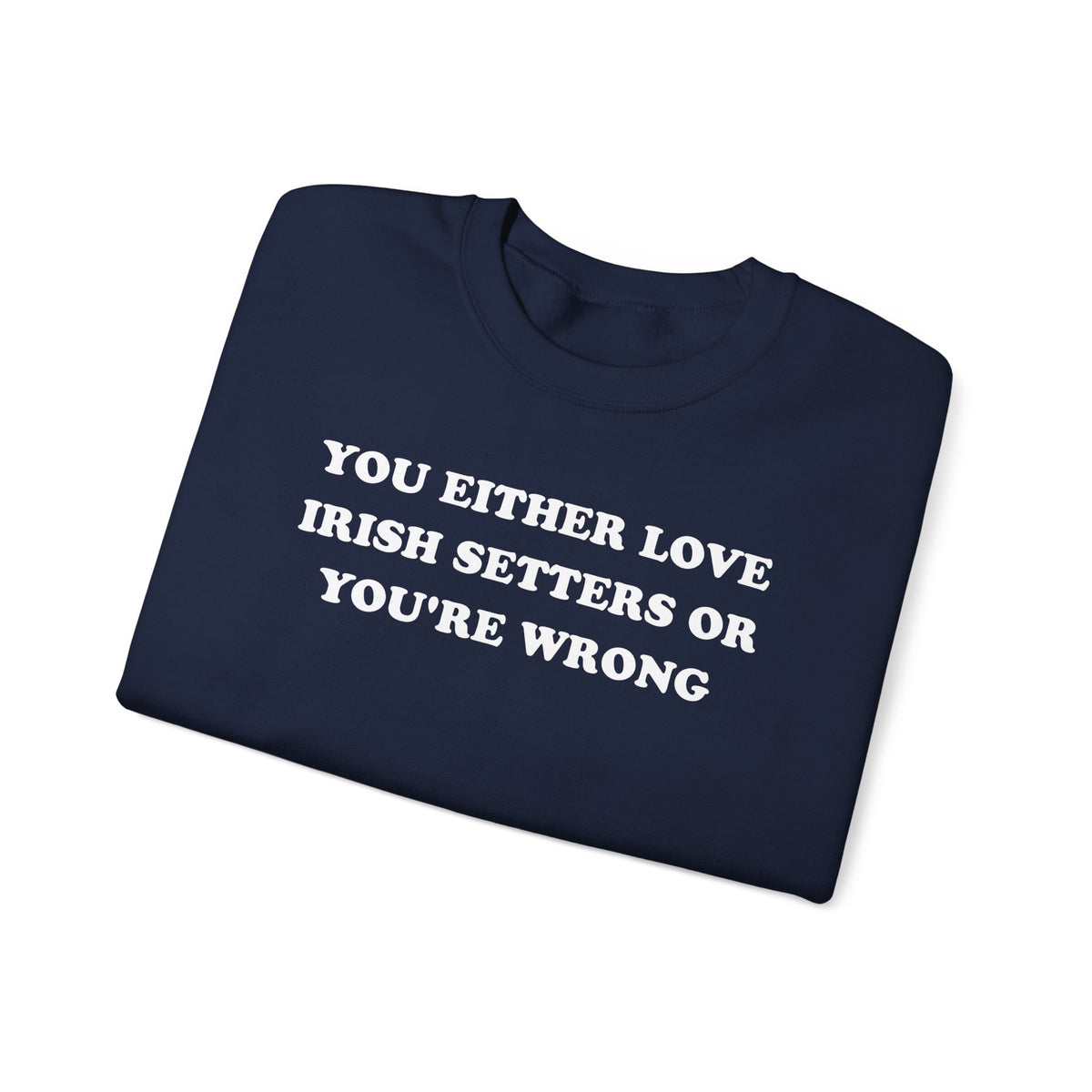 Love Irish Setter Crewneck Sweatshirt