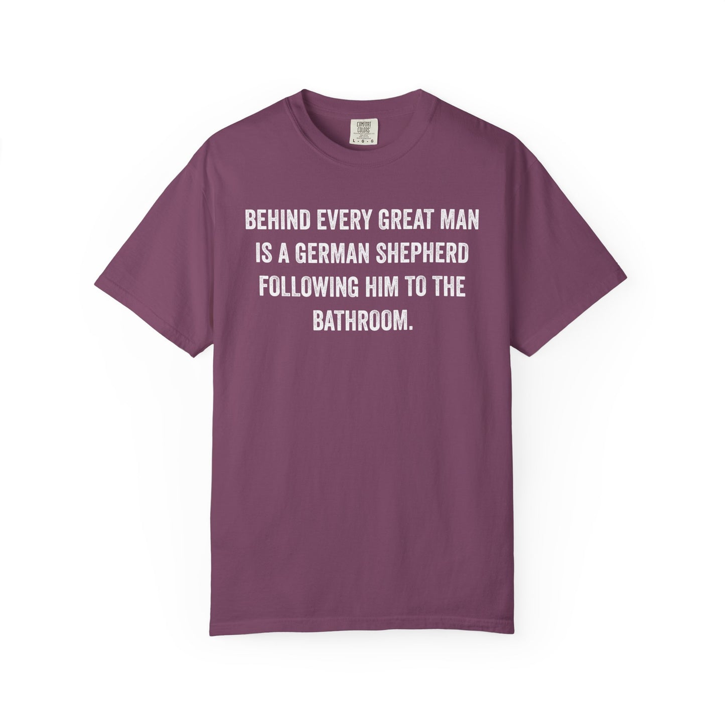 German Shepherd Dad Bathroom Premium Tee