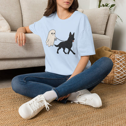 Black German Shepherd Ghost Halloween