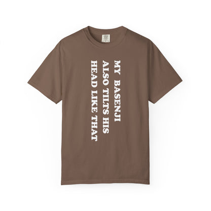 Basenji Tilts His Head Premium Tee