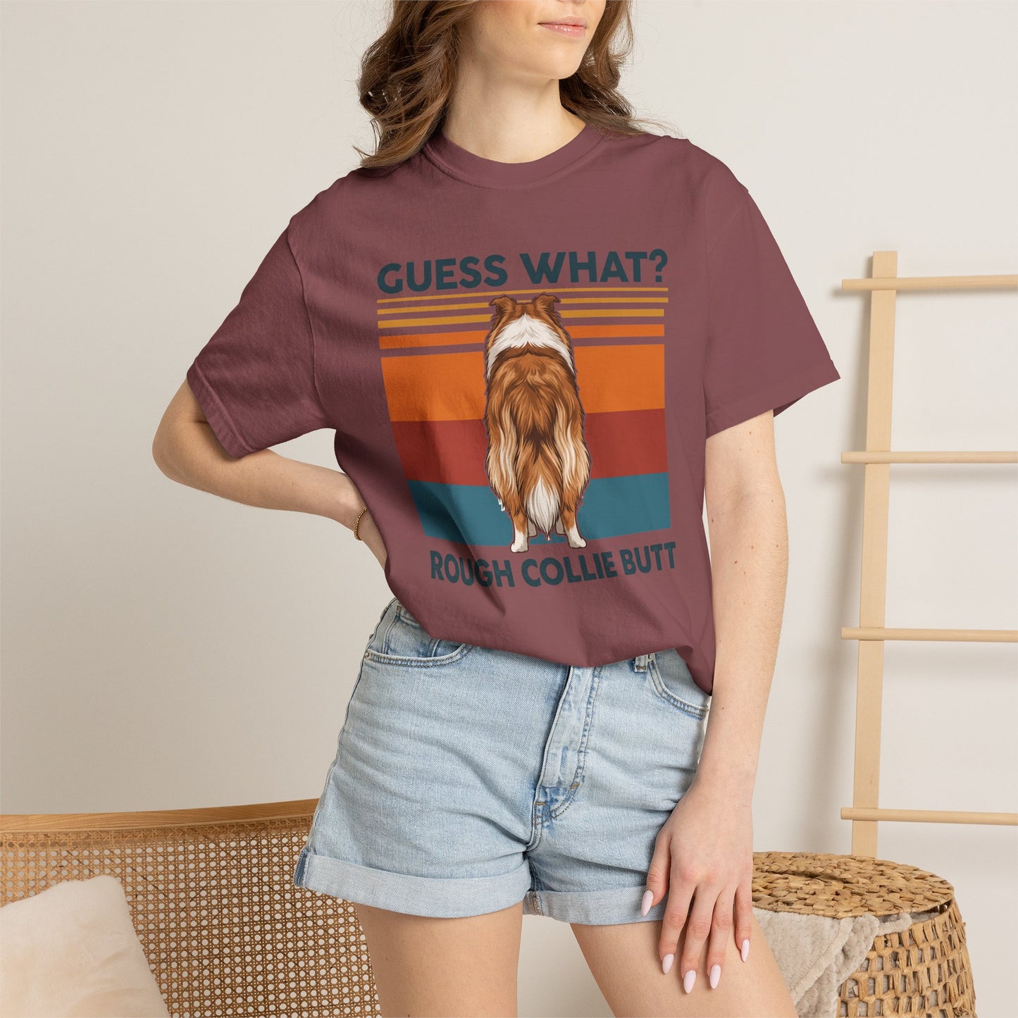 Rough Collie Butt Premium Tee