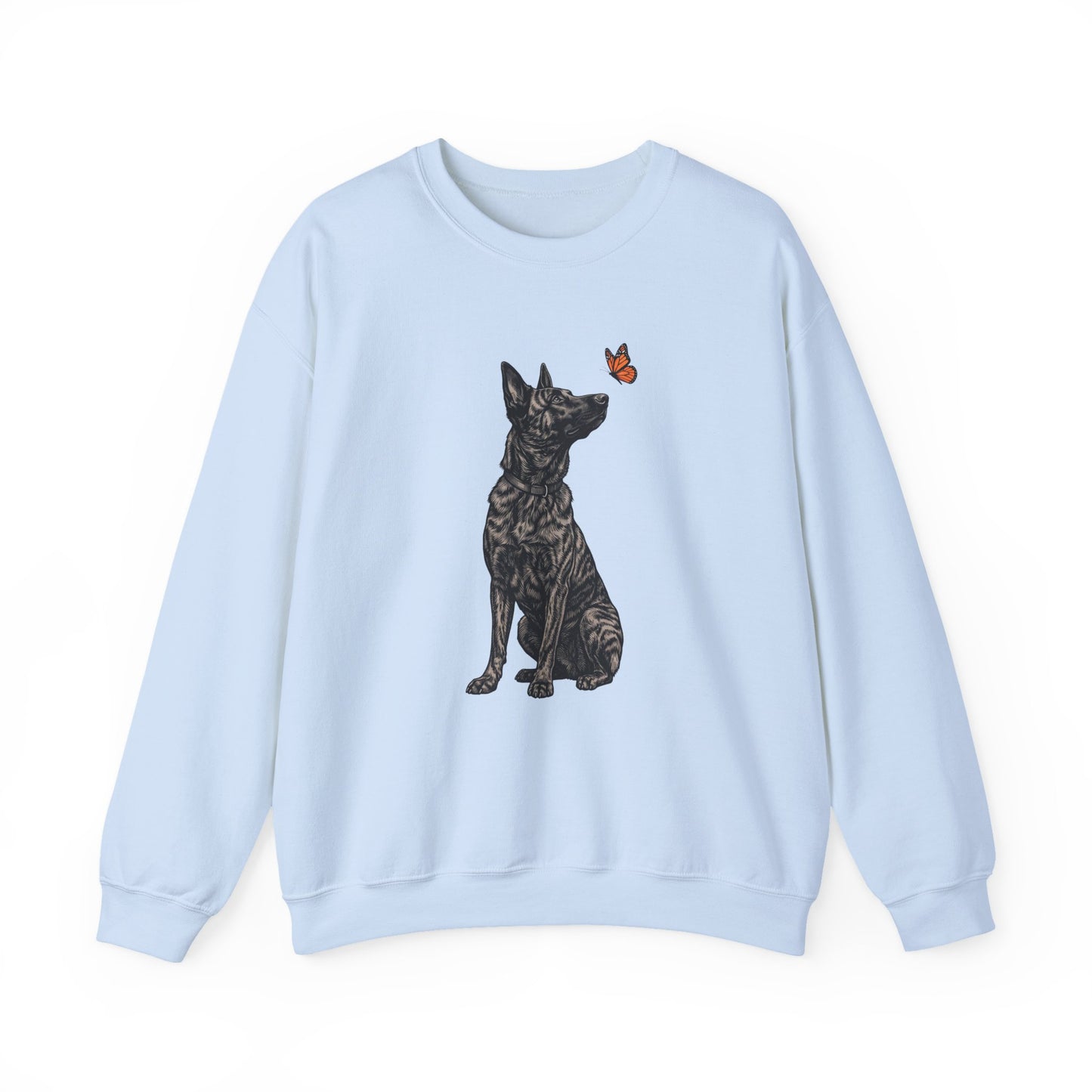 Dutch Shepherd Butterfly Crewneck Sweatshirt