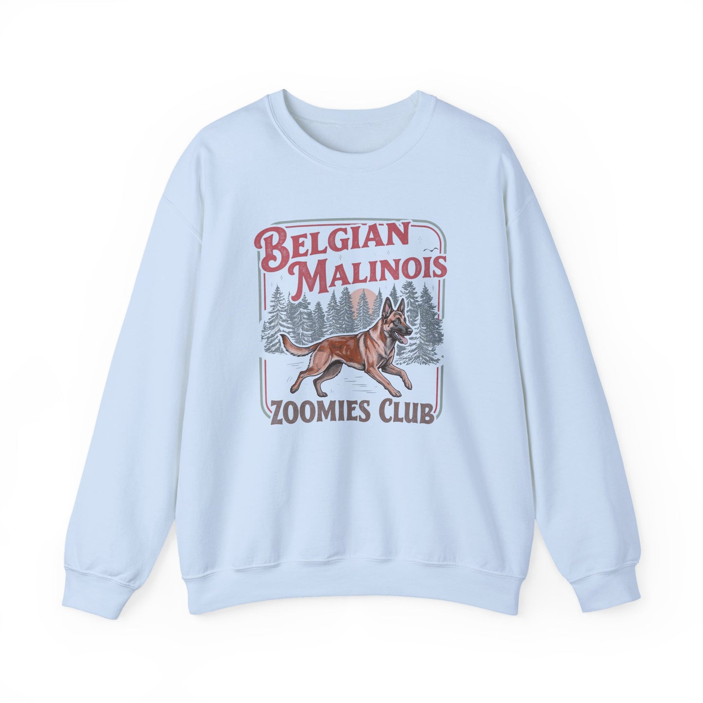 Belgian Malinois Zoomies Crewneck Sweatshirt
