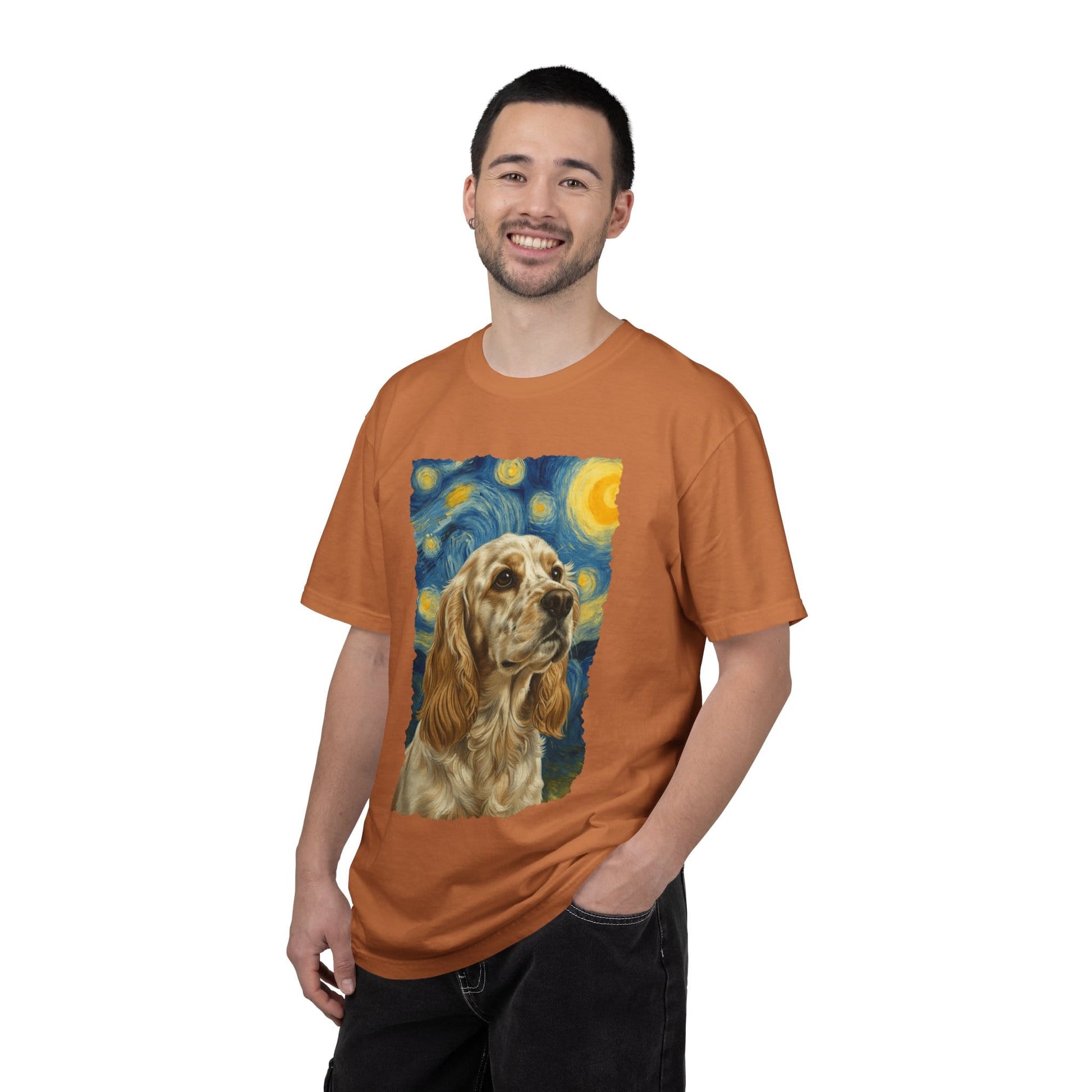 Lemon Roam Spaniel van Gogh Premium Tee