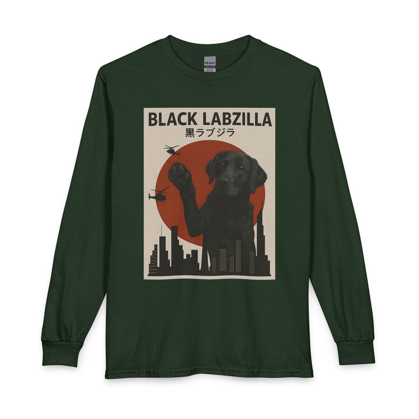 Black Labzilla Long Sleeve