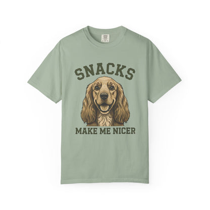 Cocker Spaniel Snacks Premium Tee
