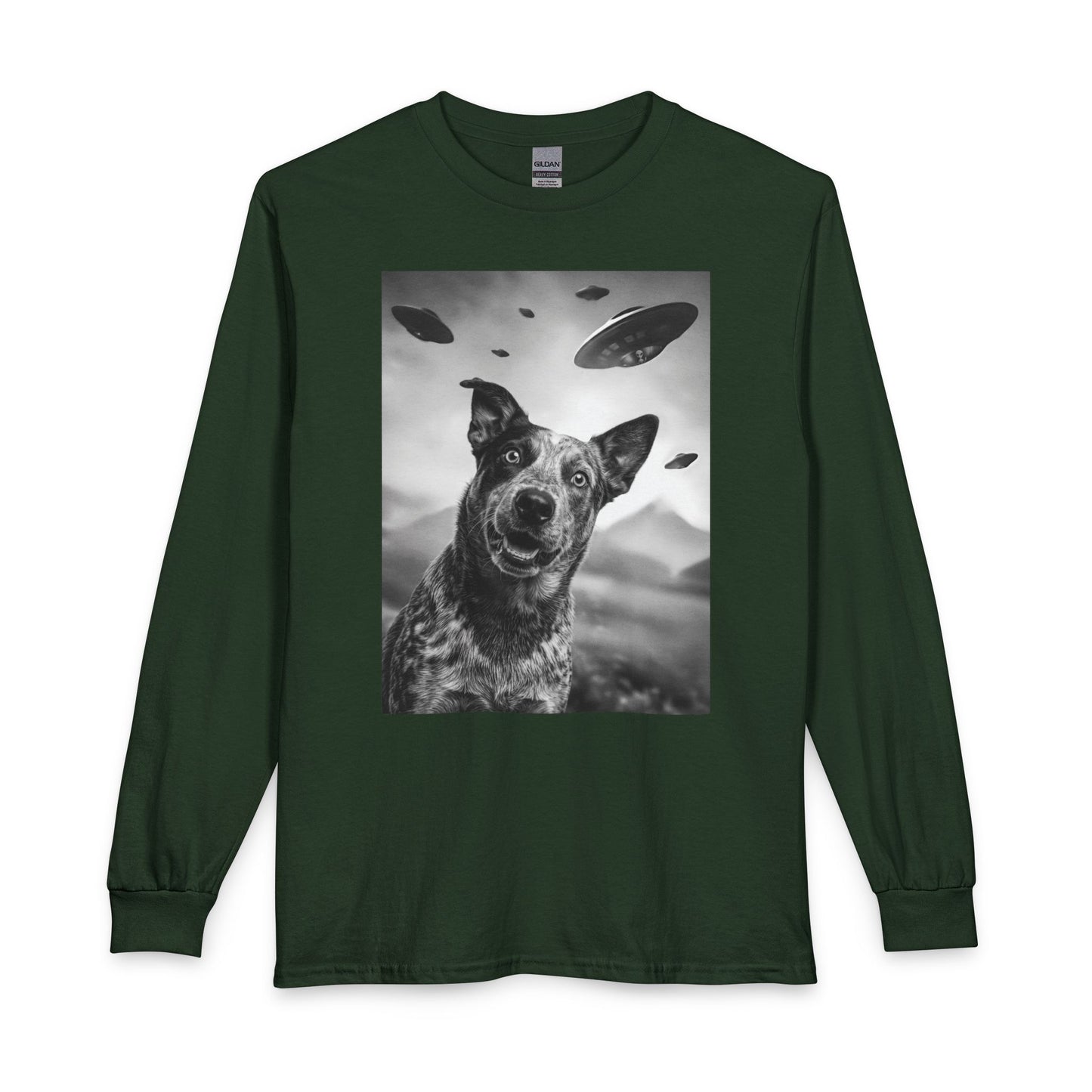 Blue Heeler UFO Long Sleeve