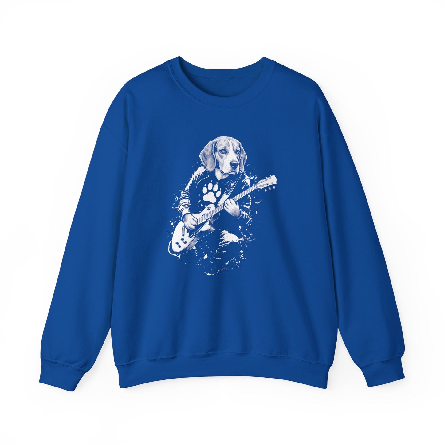 Beagle Guitar Crewneck Sweatshirt