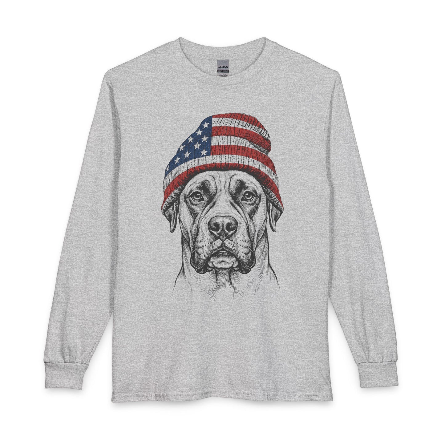 Boxer Beanie USA Long Sleeve