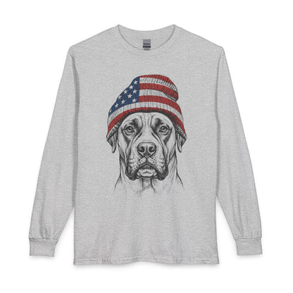 Boxer Beanie USA Long Sleeve