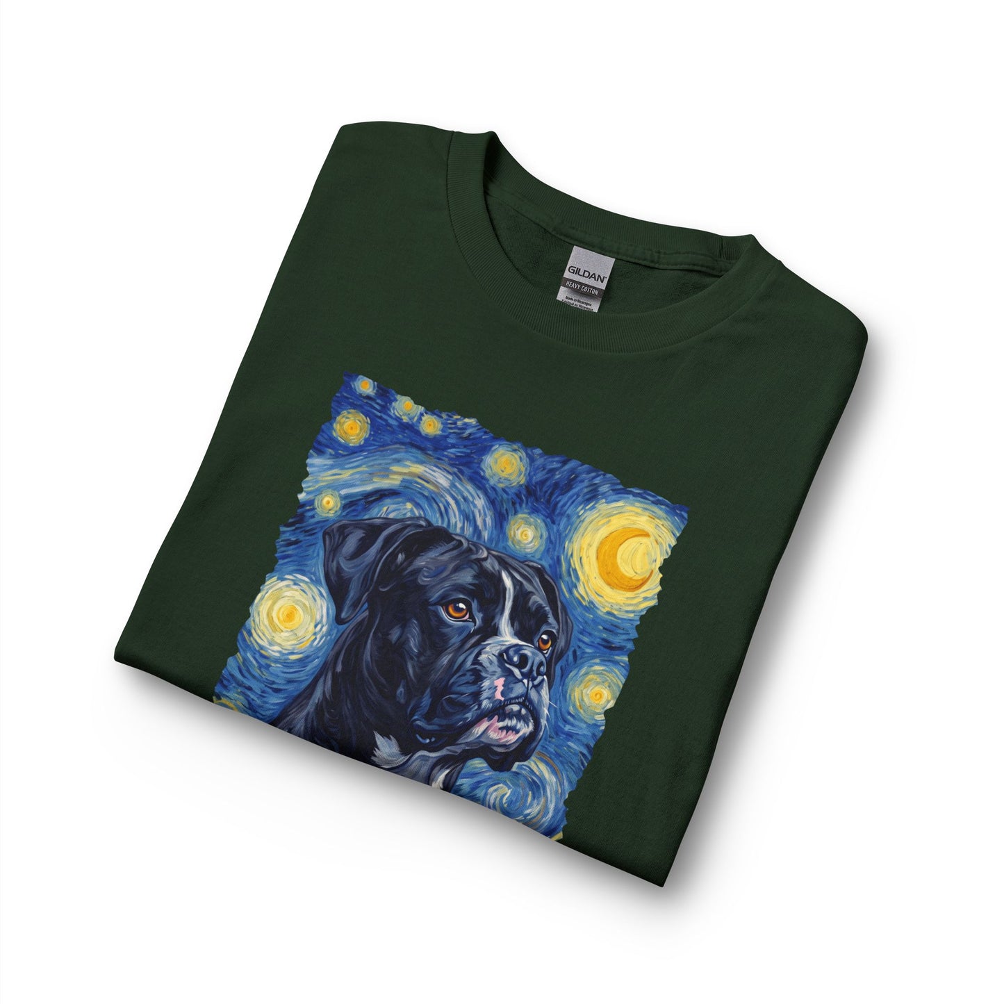 Black Boxer Van Gogh Long Sleeve
