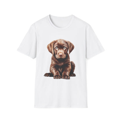 Cute Chocolate Labrador Puppy Tee