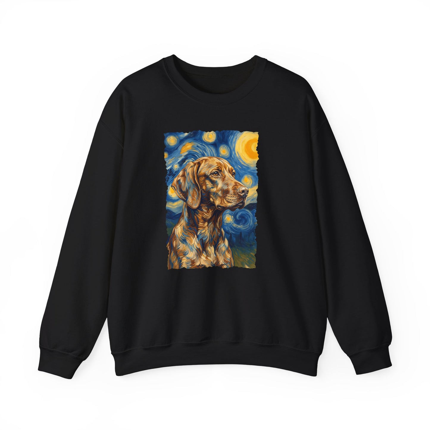 Vizsla Van Gogh Crewneck Sweatshirt