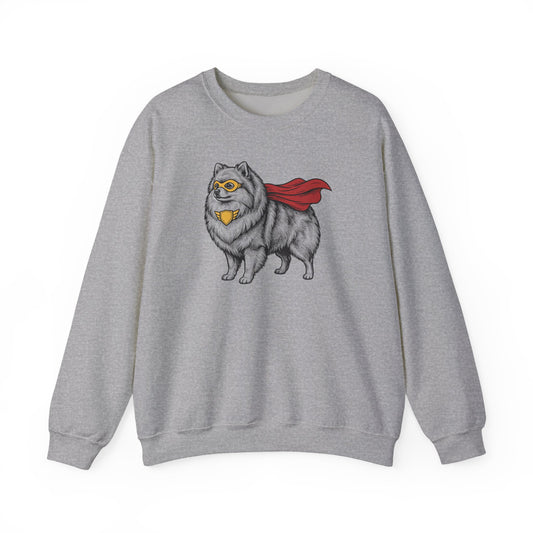 Pomeranian Superhero Crewneck Sweatshirt