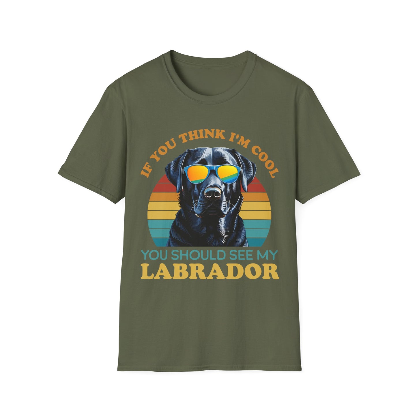 Cool Black Labrador Tee