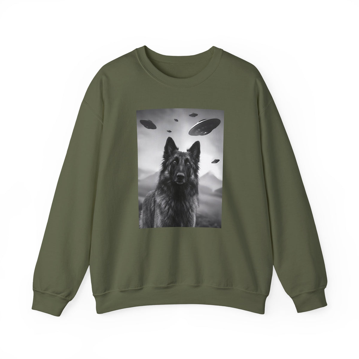 Belgian Tervuren UFO Crewneck Sweatshirt