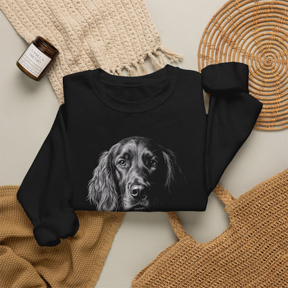 Irish Setter Engraved Crewneck Sweatshirt