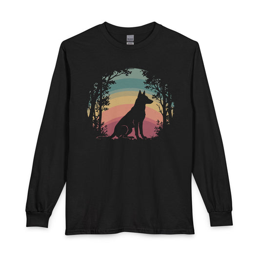 Belgian Malinois Nature Long Sleeve Black
