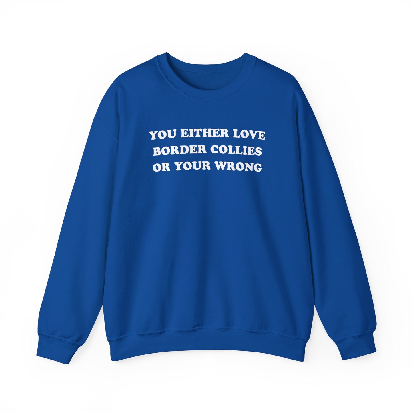Love Border Collies Crewneck Sweatshirt