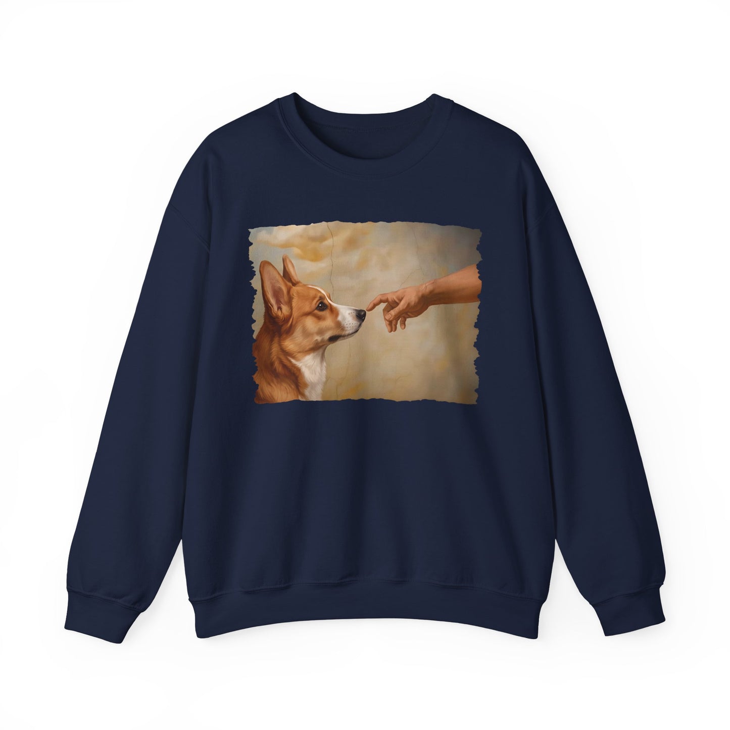 Cardigan Welsh Corgi Red Creation Crewneck Sweatshirt