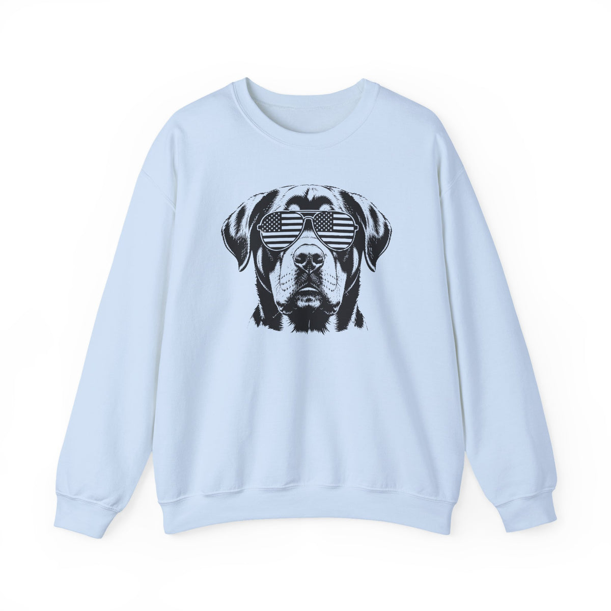 Rottweiler Flag Shades Crewneck Sweatshirt