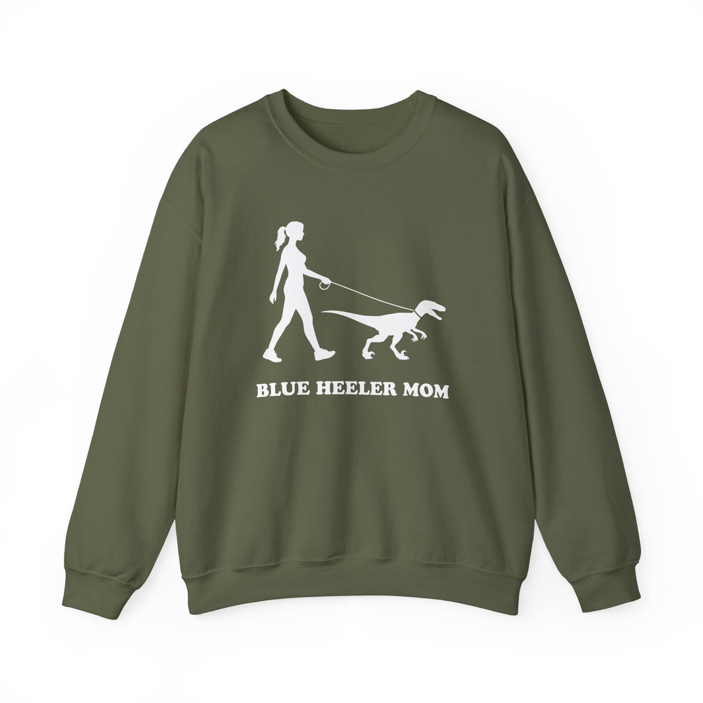 Blue Heeler Mom Crewneck Sweatshirt