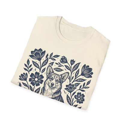 Corgi Linocut