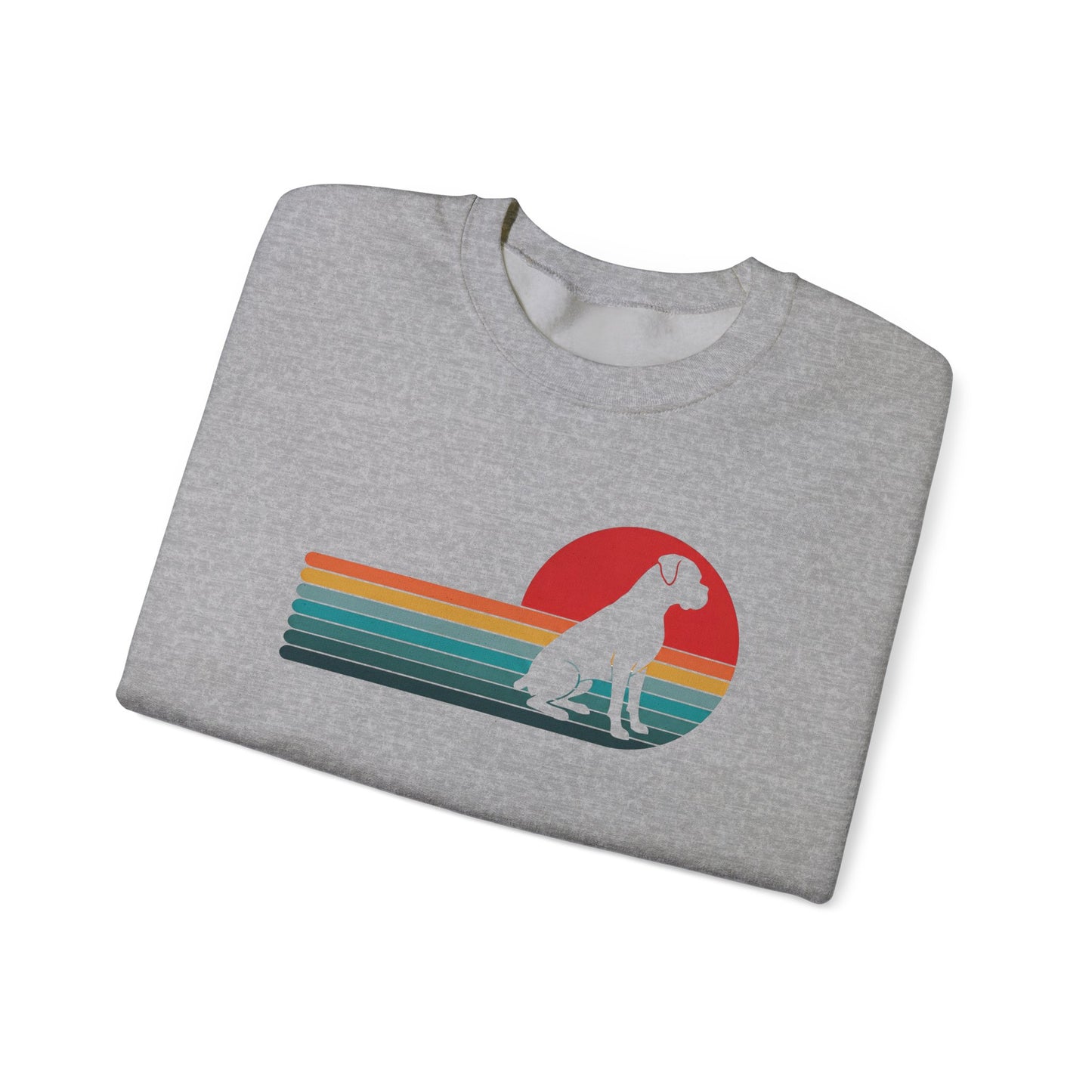 Boxer Retro Crewneck Sweatshirt