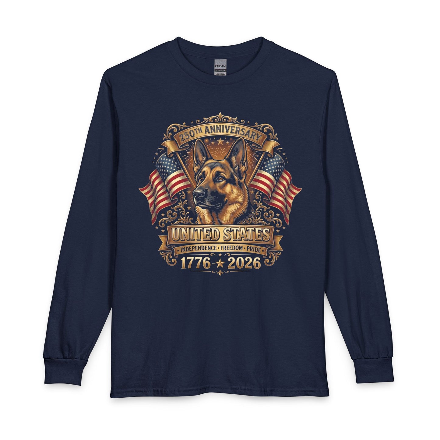 German Shepherd 250 Years Long Sleeve