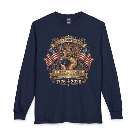 German Shepherd 250 Years Long Sleeve