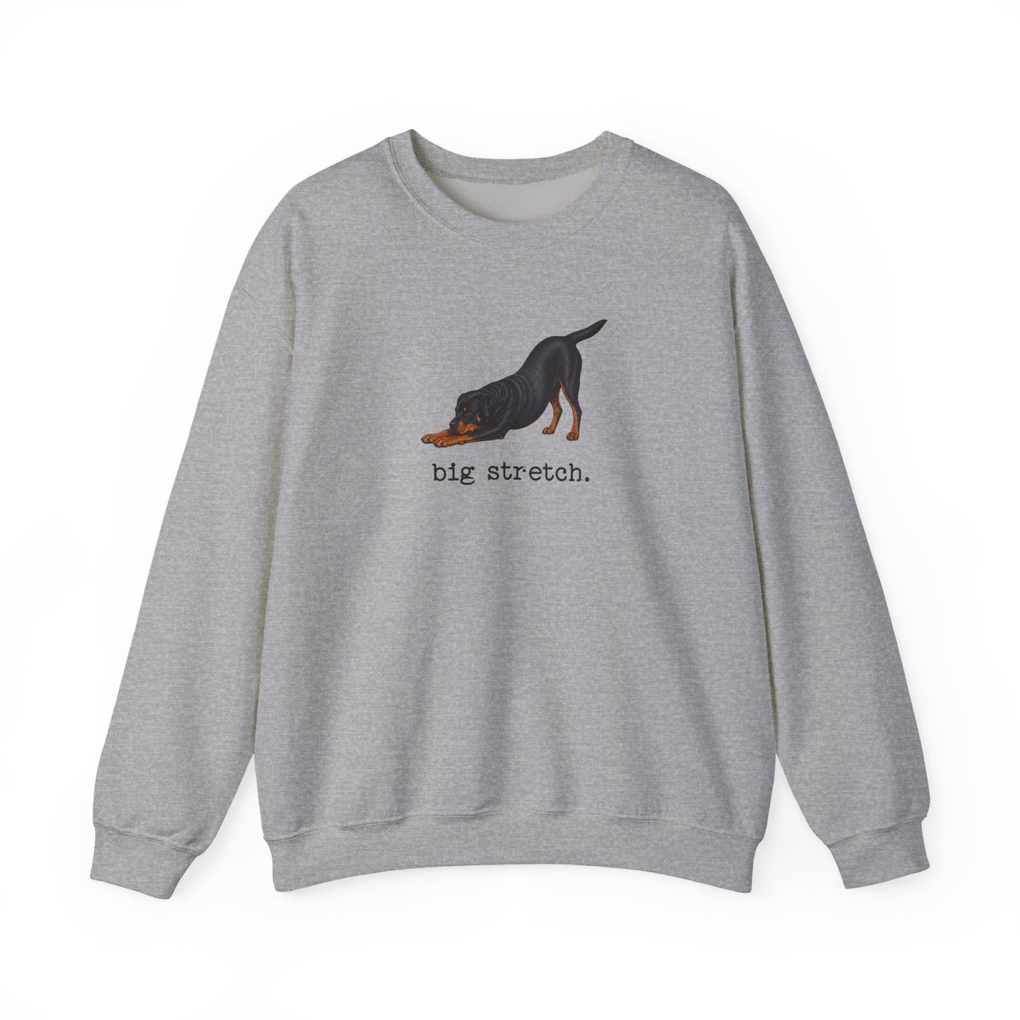 Big Stretch Fox Rottweiler Crewneck Sweatshirt