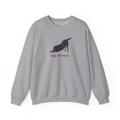 Big Stretch Fox Rottweiler Crewneck Sweatshirt