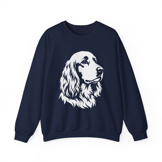 Cocker Spaniel Graphic Crewneck Sweatshirt
